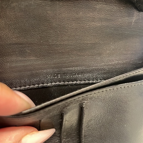 CHANEL Mademoiselle Biarritz Lucky Charms Black Leather Bifold Long Wallet - Picture 11 of 15